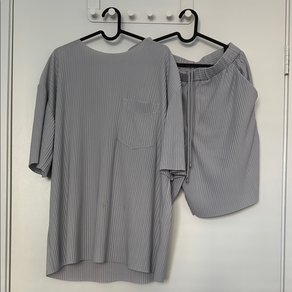 Zara Gray Short Sleeve Tee